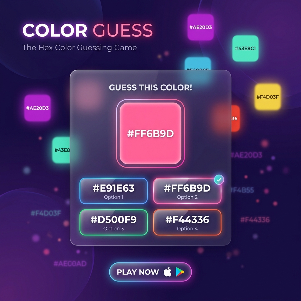 Color Guess game preview
