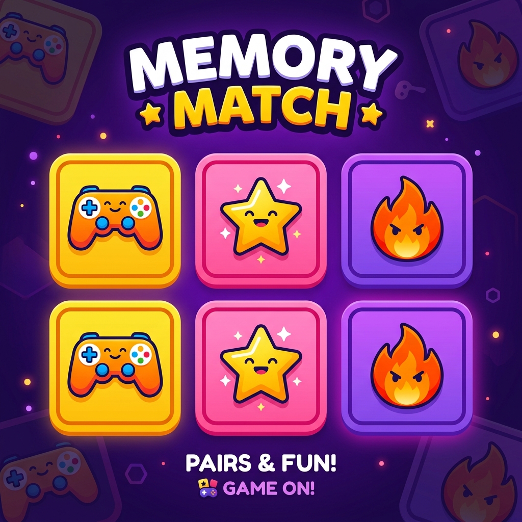 Memory Match game preview