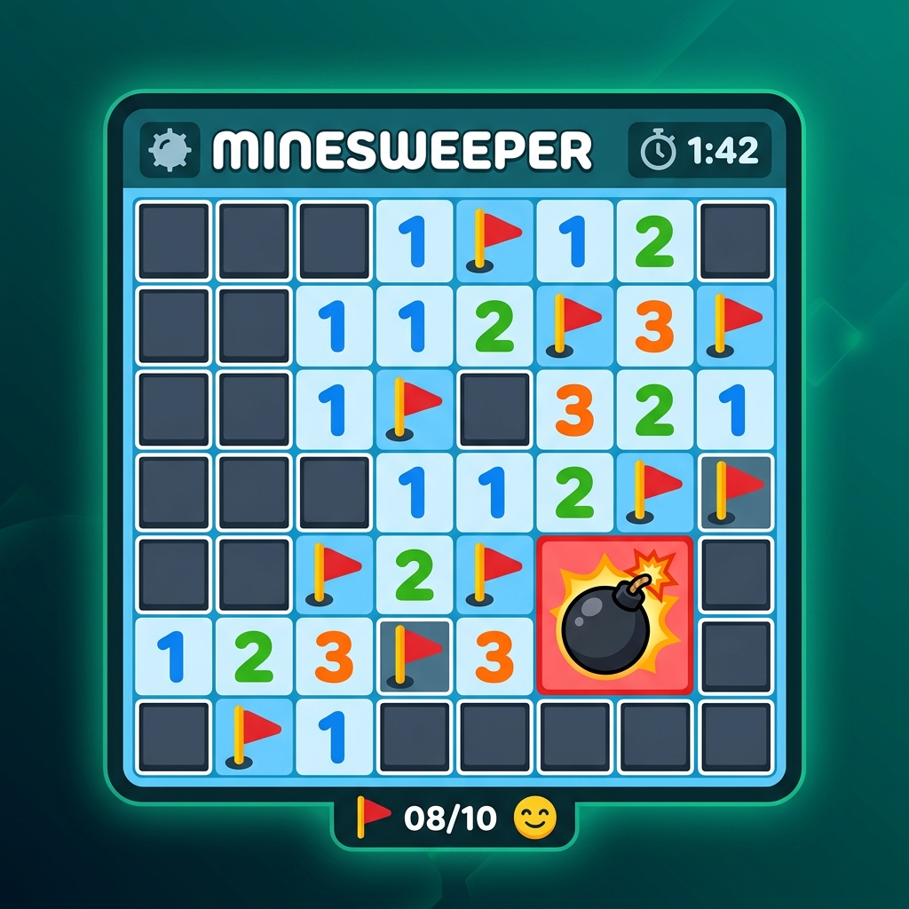 Minesweeper game preview